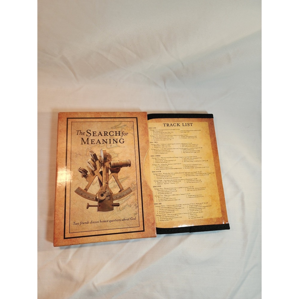 The Search for Meaning 6 Disc Audio CD Set Two Friends Discuss Questions God - Picture 4 of 6